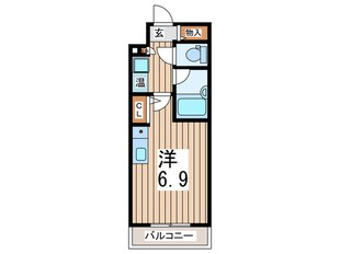 アンセラジオ新越谷の物件間取画像